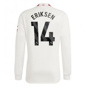 Manchester United Christian Eriksen #14 Tredje trøje 2023-24 Lange ærmer